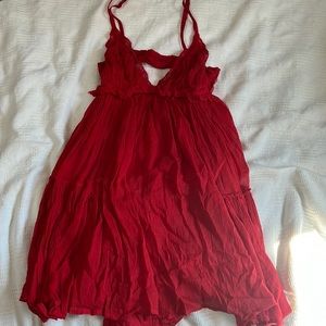Free people red beautiful dress